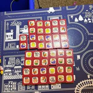 Vintage 1977 Looney Tunes Collectible Dominoes (23 Pieces)